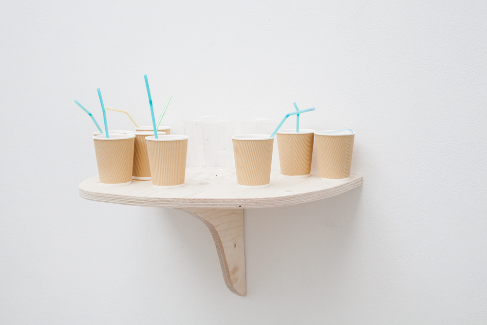 Jonny JJ Winter, .presents Genius bar, presents Guru Bar, presents Shangrilalalala Bar, presents skinny strala e-juice luau III: re-refreshed, 2015, performance, mixed materials, Cell Project Space