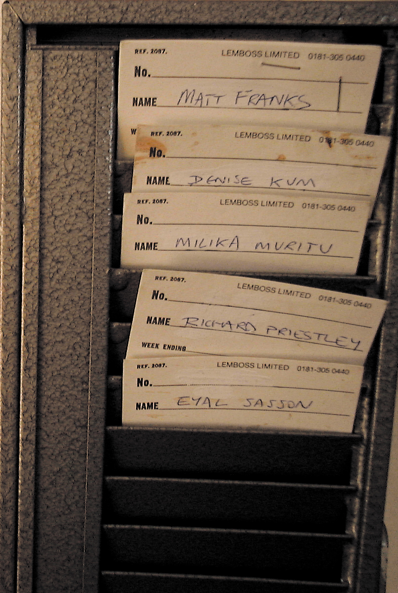 arseaboutface Cell Project Space, 2001