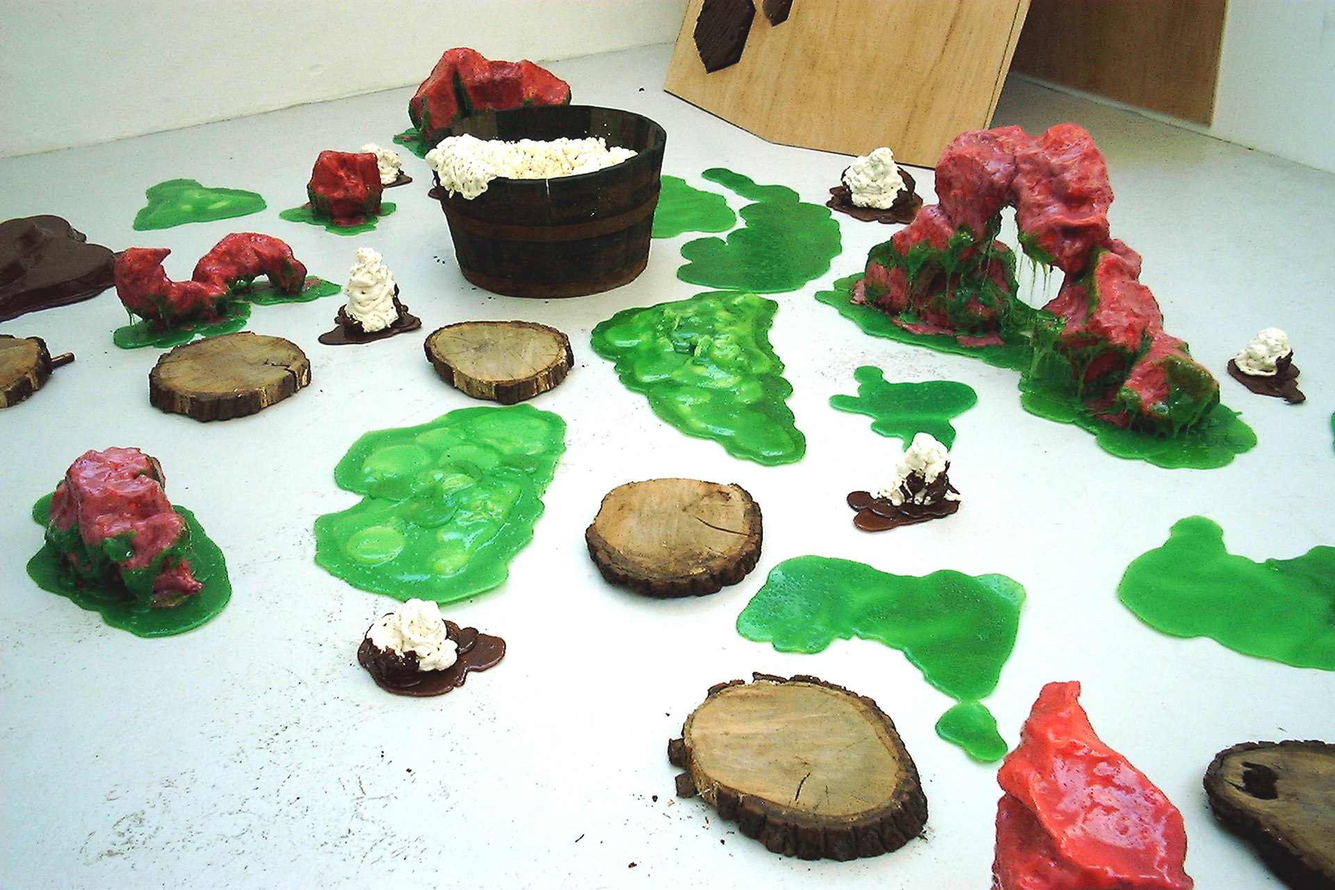 Denise Kum, Swamp, Cell Project Space, 2002 Denise Kum, Swamp, Cell Project Space, 2002