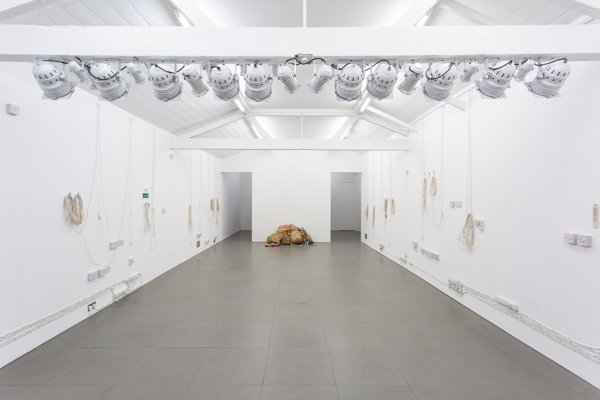 Alex Margo Arden and Caspar Heinemann, THE FARMYARD IS NOT A VIOLENT PLACE AND I LOOK EXACTLY LIKE JUDY GARLAND, Installation View, 2019, Cell Project Space