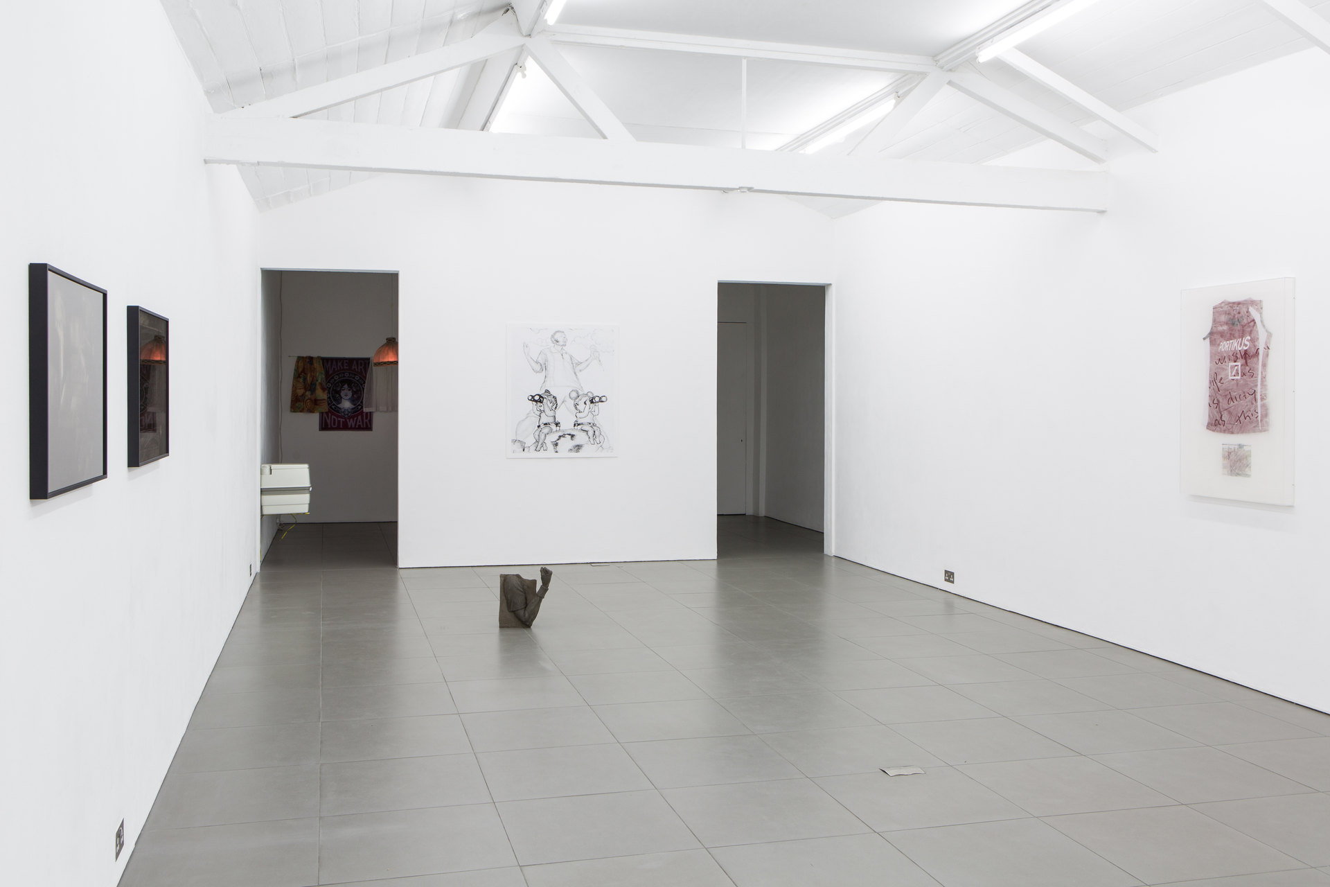 No, No, No, No Installation View, 2018, Cell Project Space