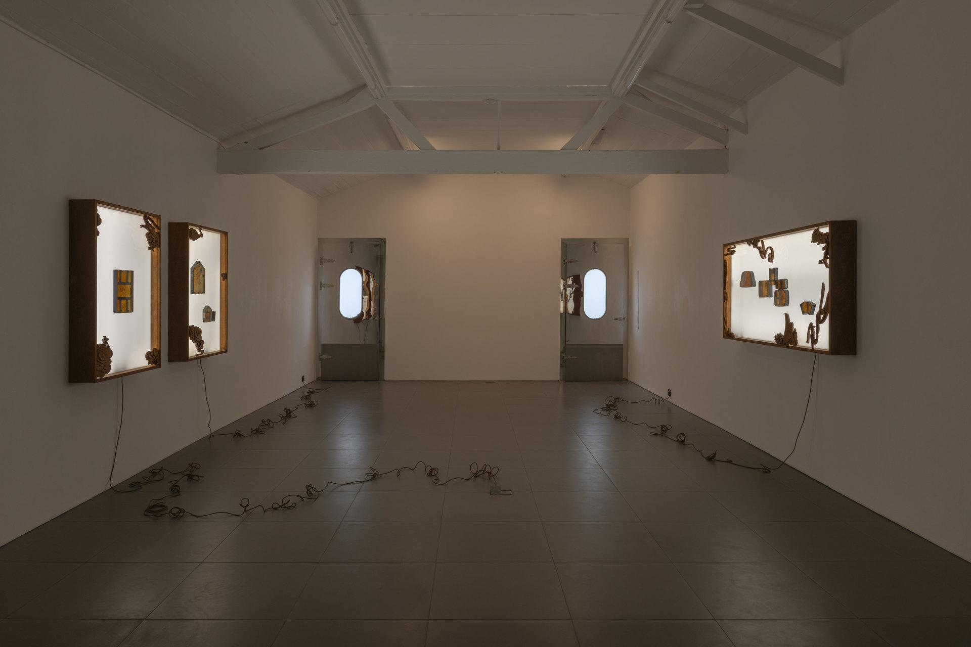 Ruoru Mou, Exhibition view, Fortunate, Cell Project Space, 2025