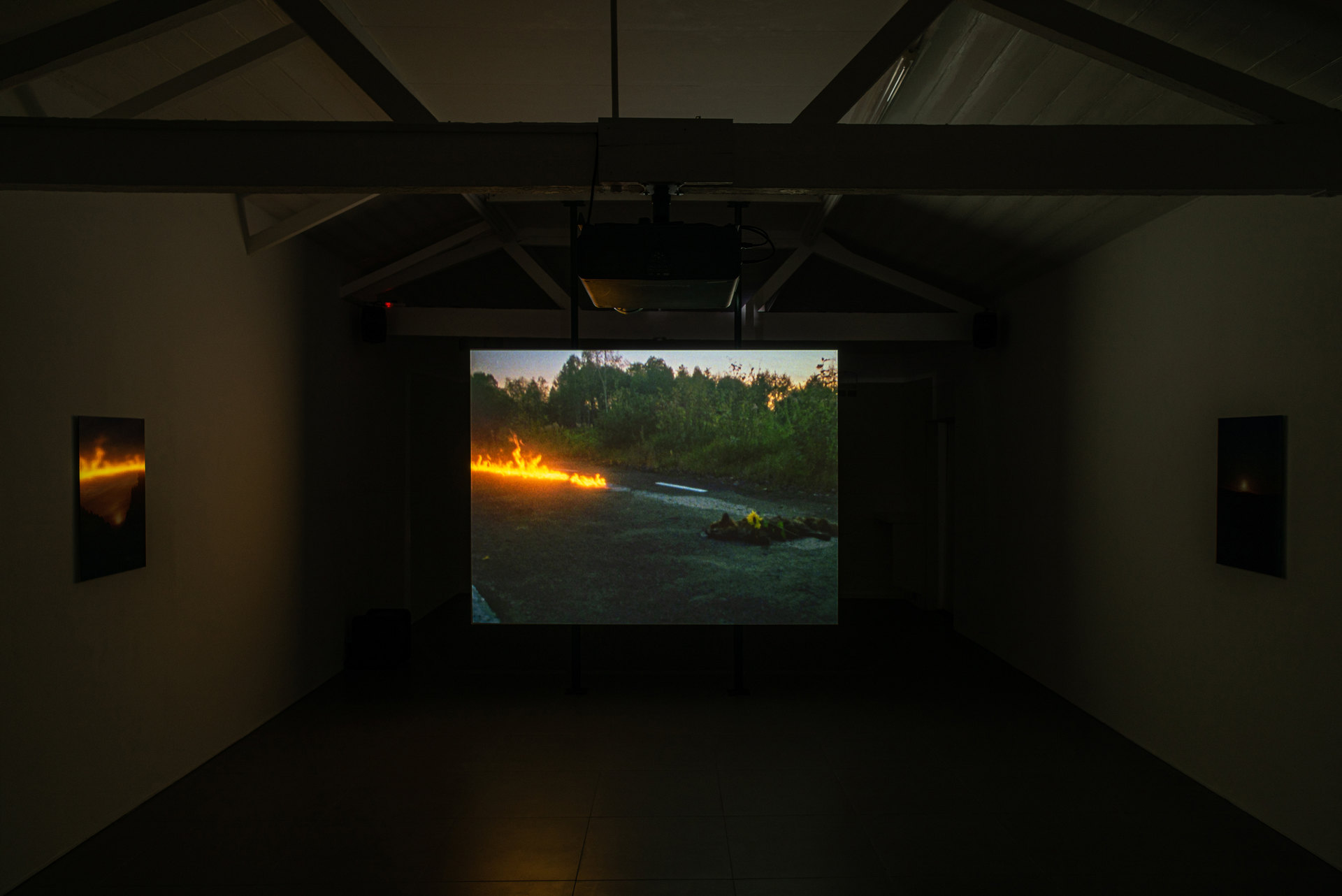 Max Göran, Exhibition view, brave and pathetic is better than drowning in shame, 2023, Josefin Arnell, Max Göran, Cell Project Space, 2023