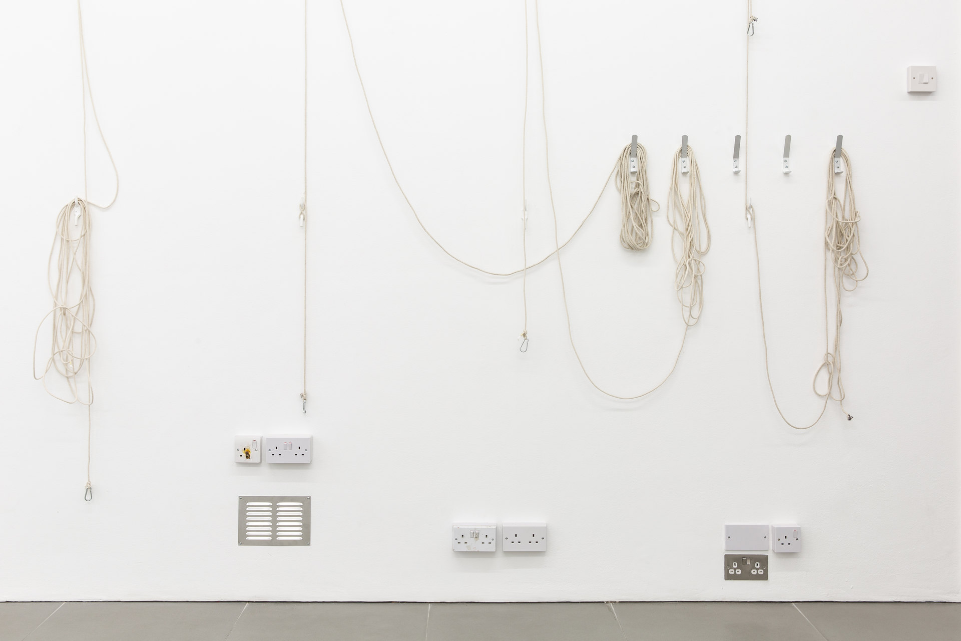 Alex Margo Arden and Caspar Heinemann, The last thing to collapse is the surface, 2019, [detail], Cell Project Space