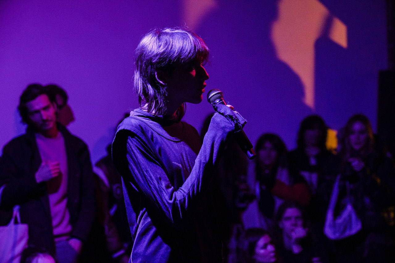T Vazheyevskyy performance for Queer 'Eastern' European Anti-Colonial Solidarity Fundraiser