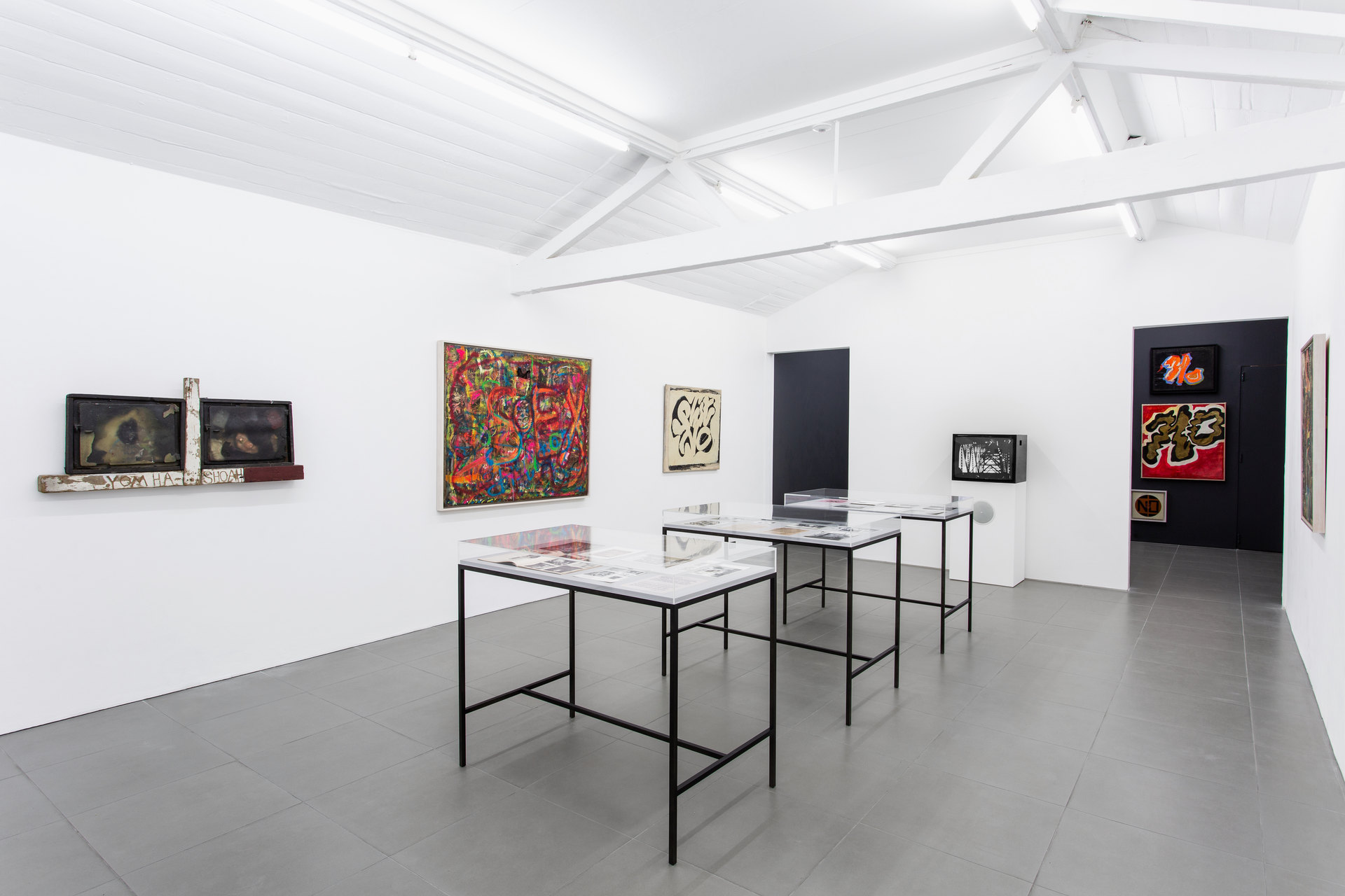 Shit and Doom - NO!art, Installation view, 2019, Cell Project Space Shit and Doom - NO!art, Installation view, 2019, Cell Project Space