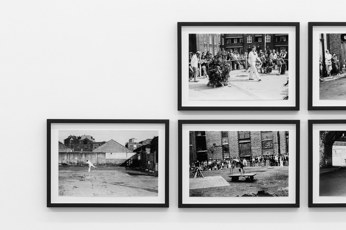 By River and Wharf, 1976, Framed c-prints, photographs by Geoff White 35.5cm x 26cm, X6 Dance Space (1976-80): Liberation Notes, 2020, Cell Project Space