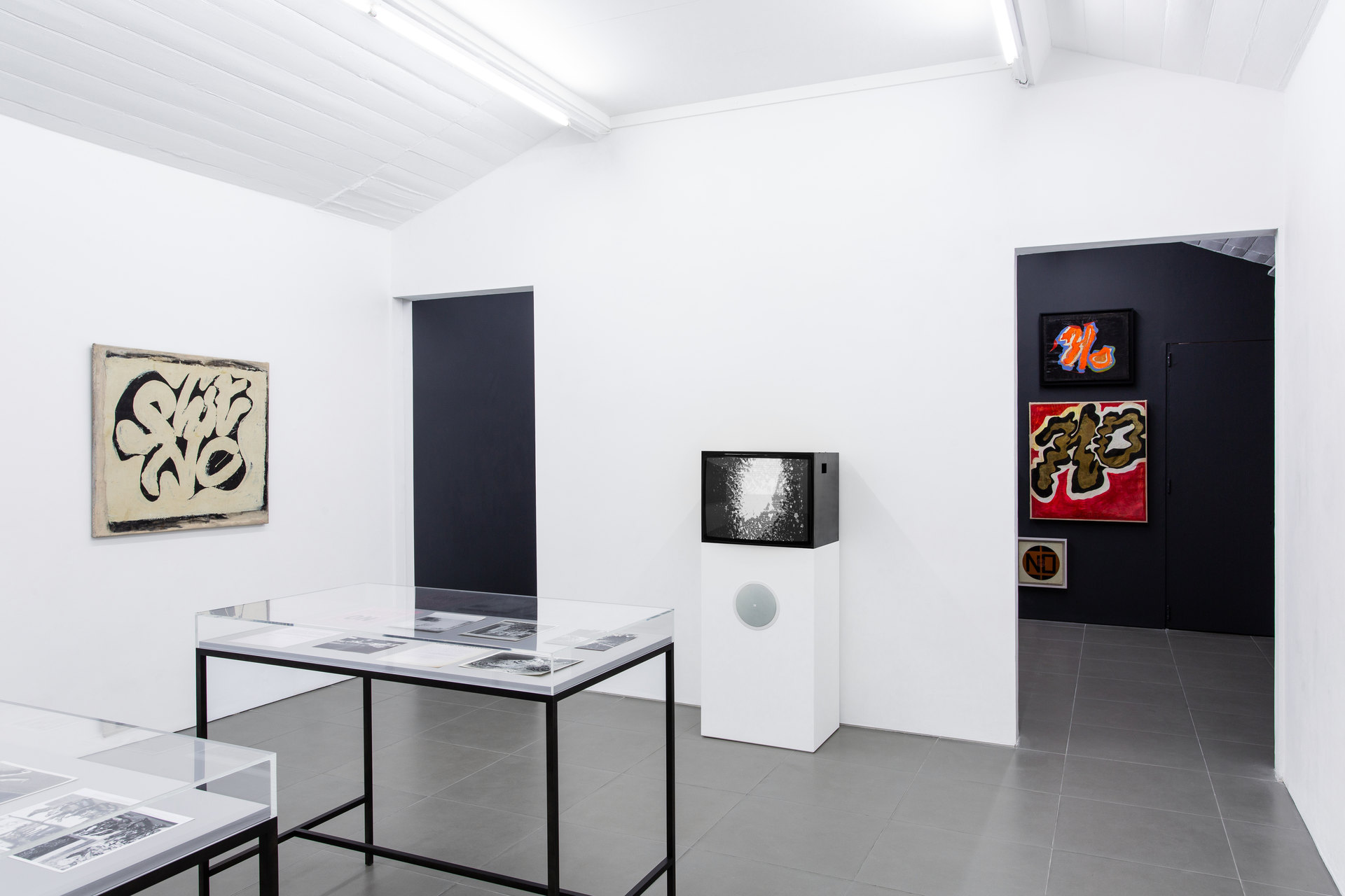 Shit and Doom - NO!art, Installation view, 2019, Cell Project Space Shit and Doom - NO!art, Installation view, 2019, Cell Project Space