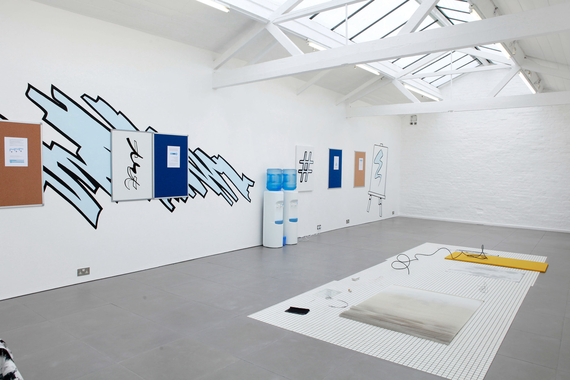 Managing Bounces, Installation shot, 2013