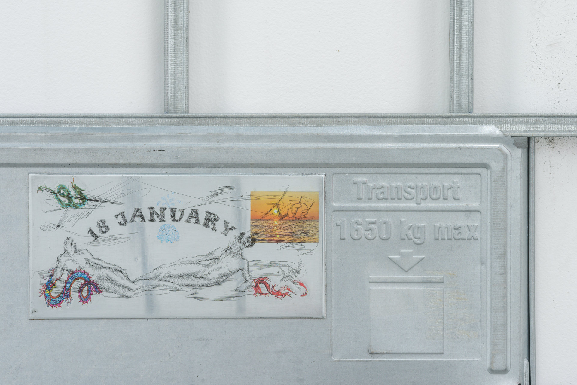 Anastasia Sosunova, 'Express Method' Detail, Cell Project Space 2022 Anastasia Sosunova, 'Express Method' Detail, Cell Project Space 2022