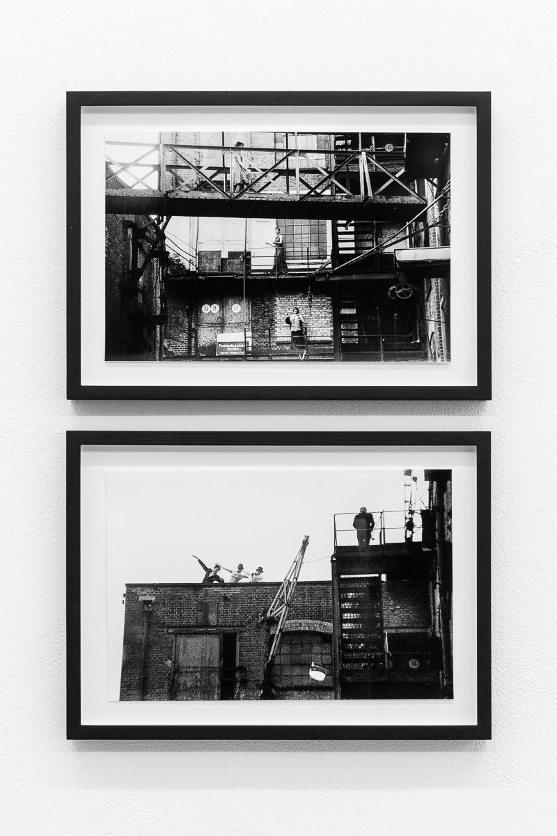 'Splendid Dance', 1978, Emily Barney, Kirstie Simson, Sue MacLennan and others, X6 Dance Space, Framed c-print, photograph by Geoff White, 35.5cm x 26cm, X6 Dance Space (1976-80): Liberation Notes, 2020, Cell Project Space