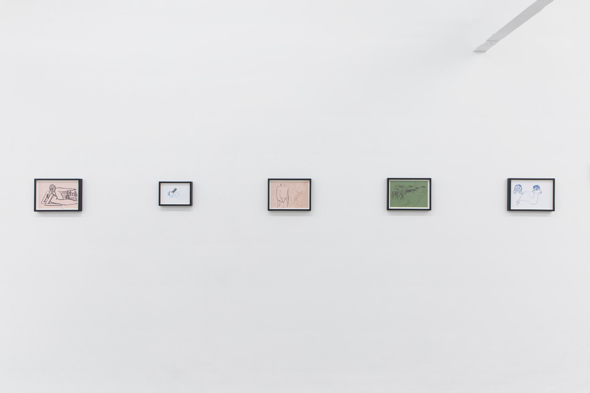 Zuzanna Bartoszek, 2017, Installation View, Perverts, Cell Project Space