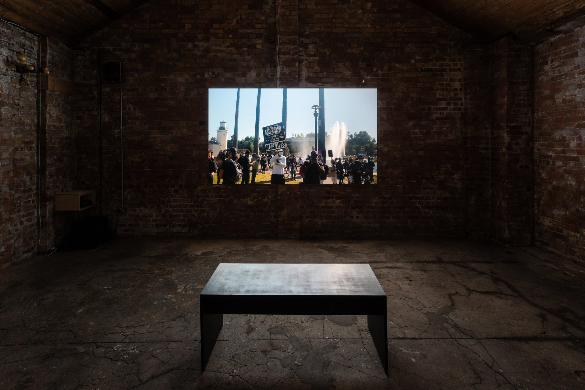 Mohammad Tayyeb, On Going, 2019. Video, 07:56 minutes.