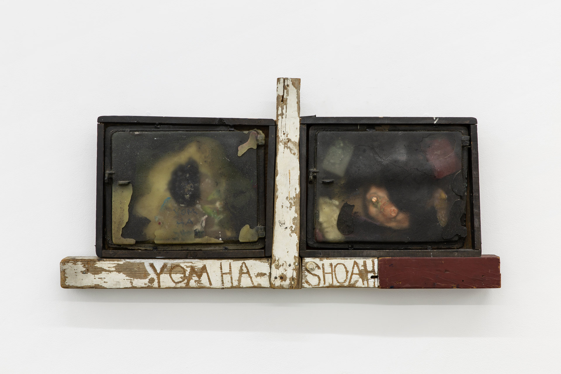 Stella Waitzkin, 'Yom Ha Shoah', n.d. (c. 1970s- 1980s), Shit and Doom - NO!art, 2019 Stella Waitzkin, 'Yom Ha Shoah', n.d. (c. 1970s- 1980s), Cast polymer resin, embedded objects, wood and metal, 63.5 x 109 x 10cm, Shit and Doom - NO!art, 2019, Cell Project Space