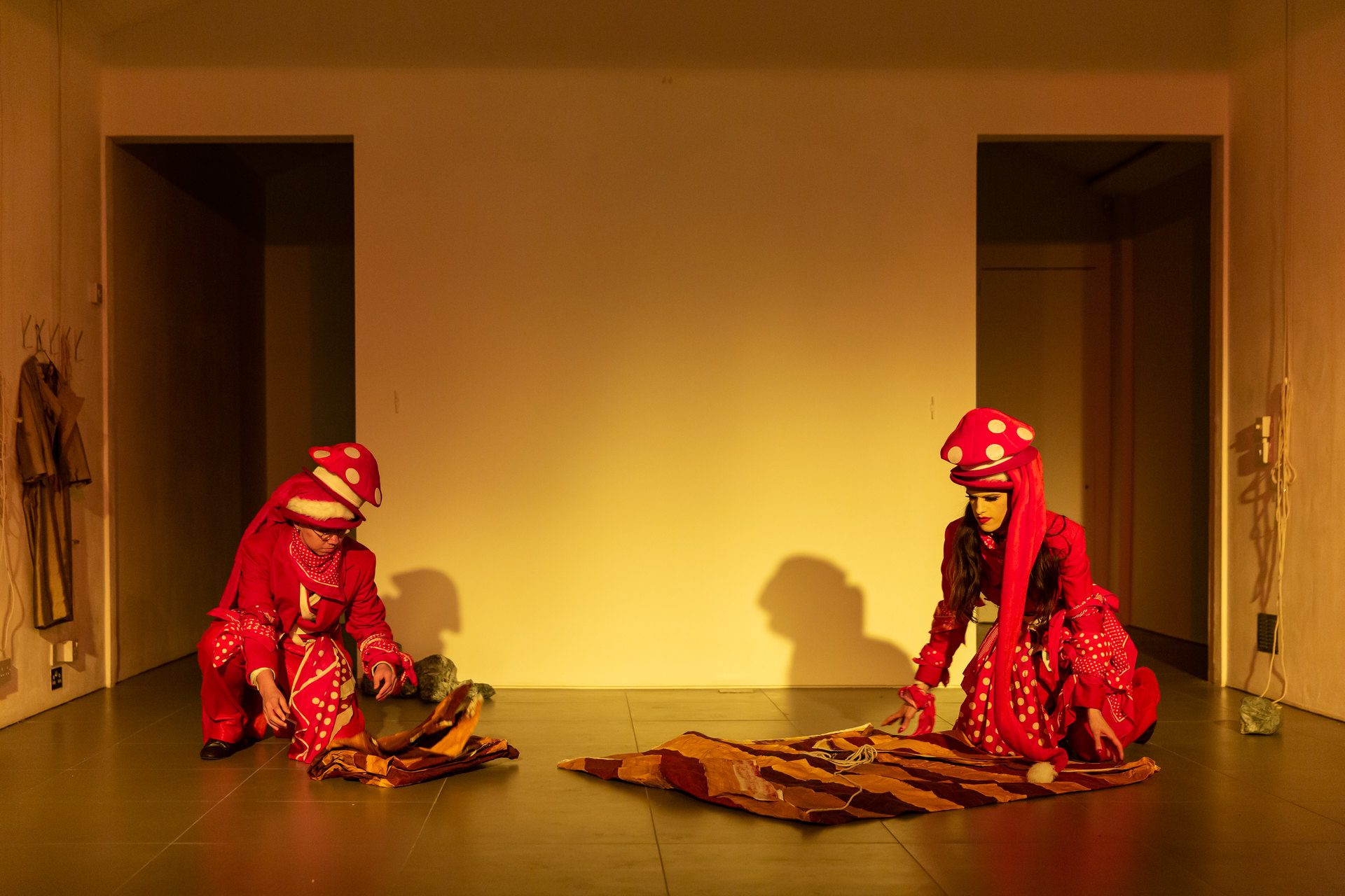 Alex Margo Arden and Caspar Heinemann, THE FARMYARD IS NOT A VIOLENT PLACE AND I LOOK EXACTLY LIKE JUDY GARLAND, 2019, Performance, Cell Project Space 