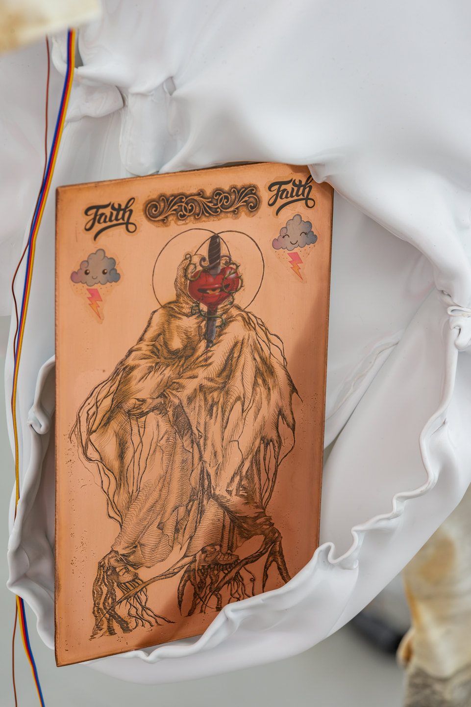 Anastasia Sosunova, 'The Visitation Detail', Cell Project Space 2022 Anastasia Sosunova, 'The Visitation Detail', Cell Project Space 2022