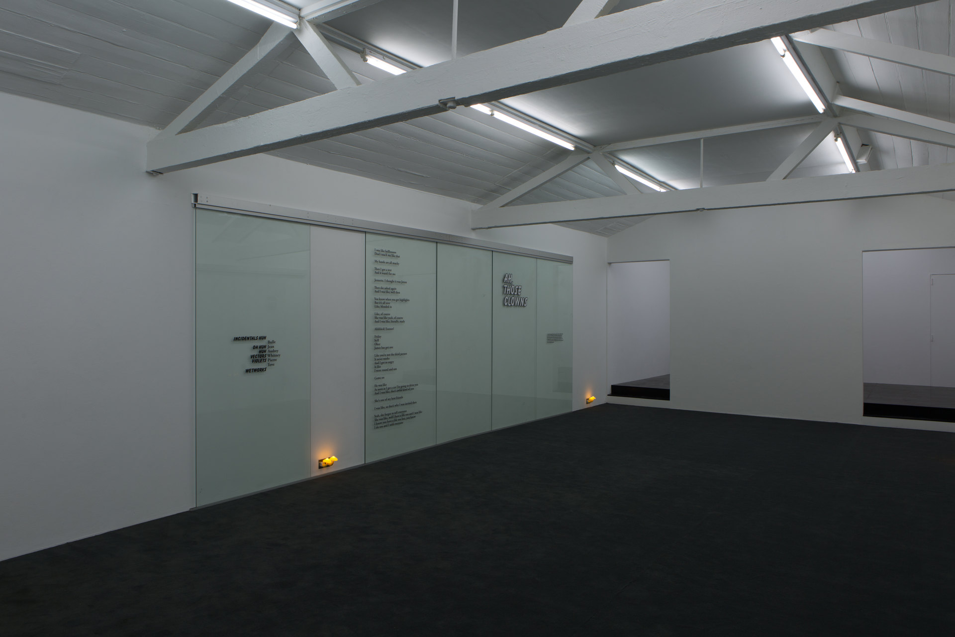 Name / Vectors / Lovers Writs / Sticks / Ours and Mine, 2016, Ghislaine Leung, Cell Project Space