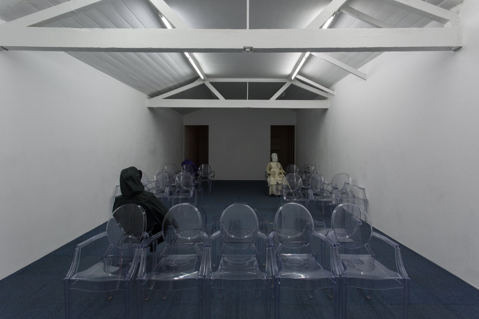 Angharad Williams and Mathis Gasser, installation view, Hergest:Nant, 2018, Cell Project Space