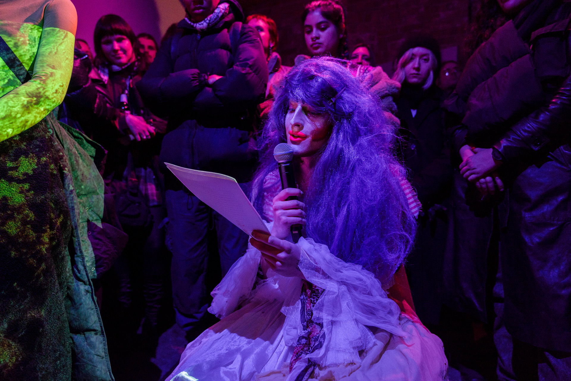 Vlad(a) performance for Queer 'Eastern' European Anti-Colonial Solidarity Fundraiser