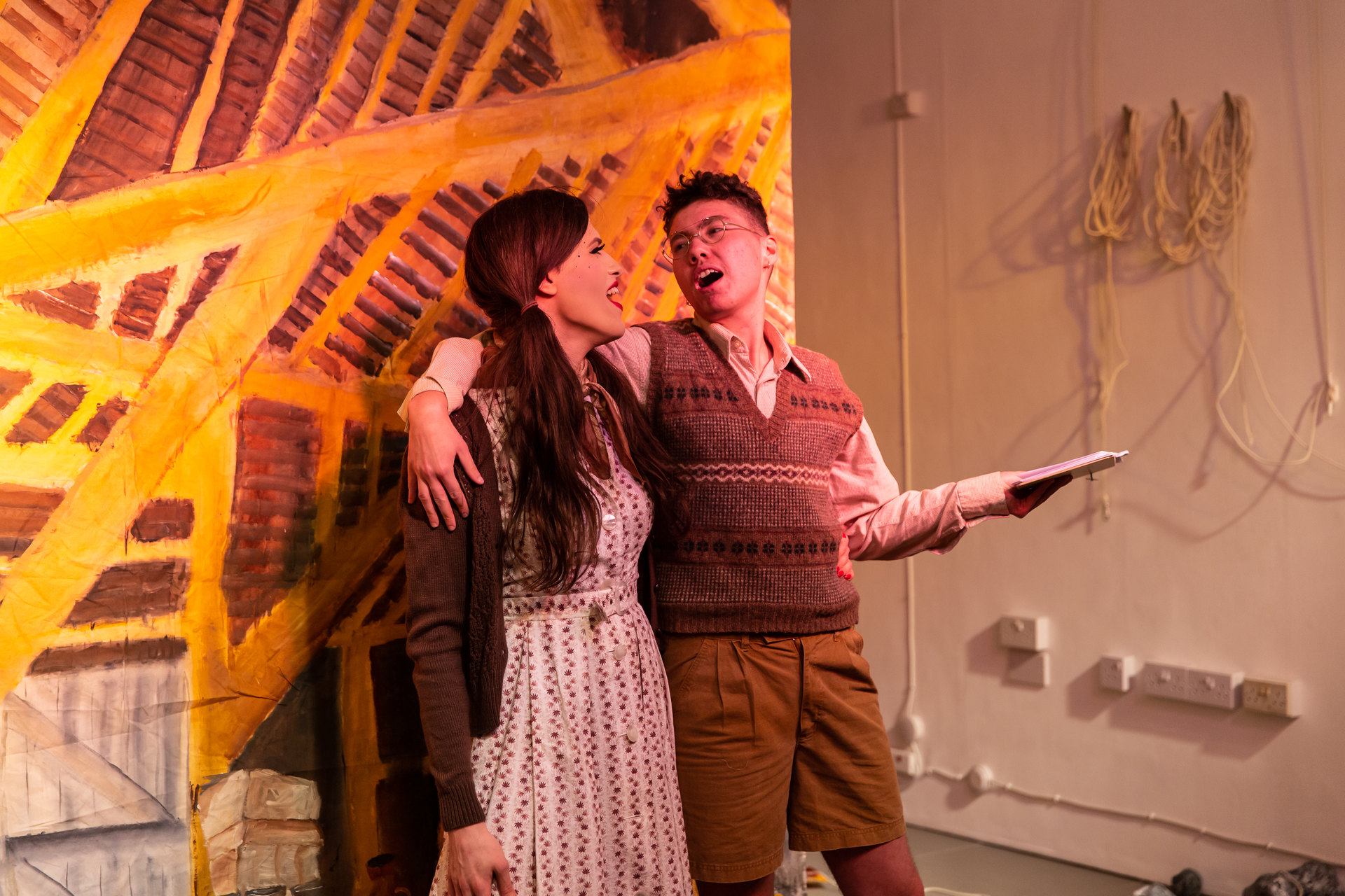 Alex Margo Arden and Caspar Heinemann, THE FARMYARD IS NOT A VIOLENT PLACE AND I LOOK EXACTLY LIKE JUDY GARLAND, 2019, Performance, Cell Project Space 