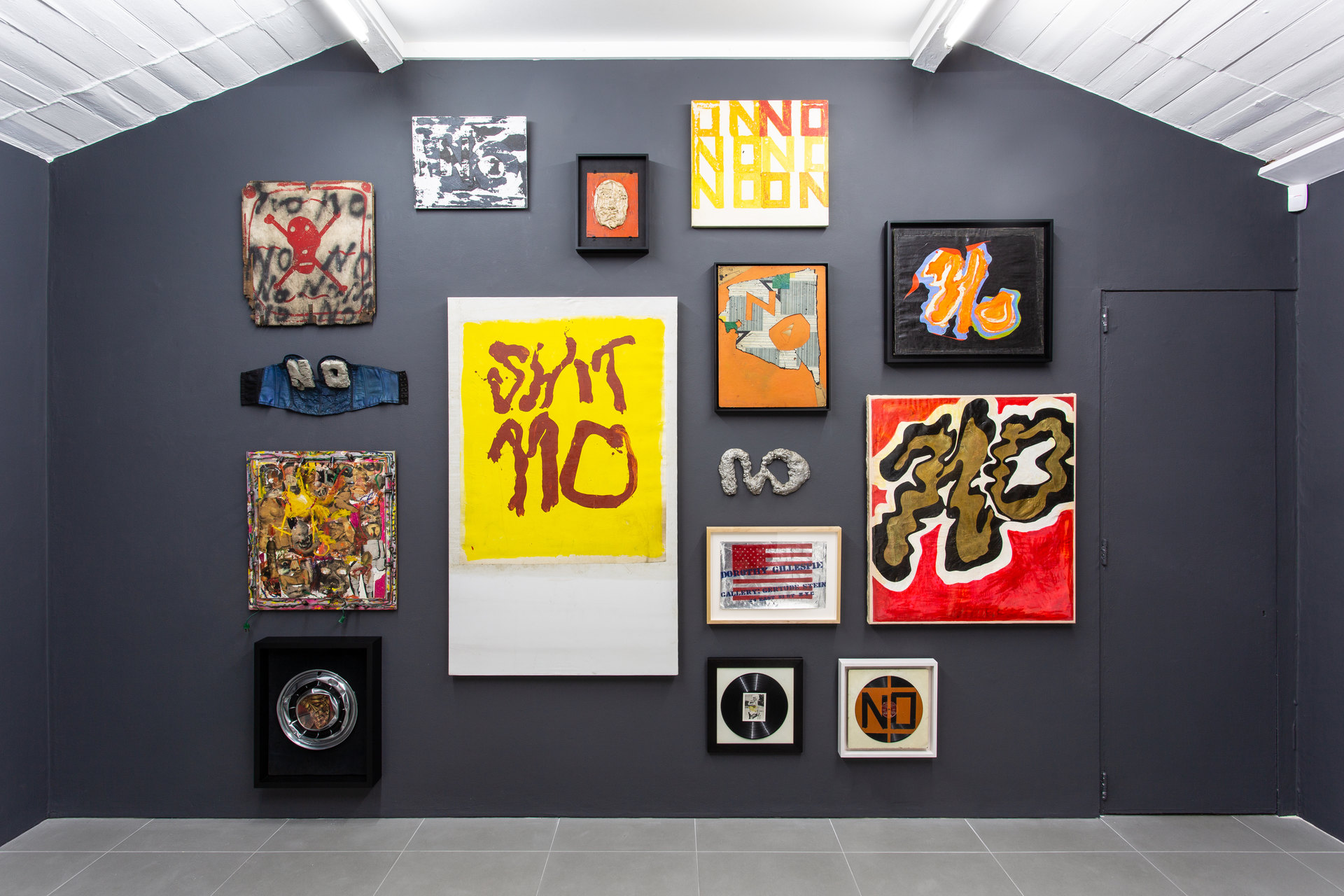 Shit and Doom - NO!art, Installation view, 2019, Cell Project Space Shit and Doom - NO!art, Installation view, 2019, Cell Project Space