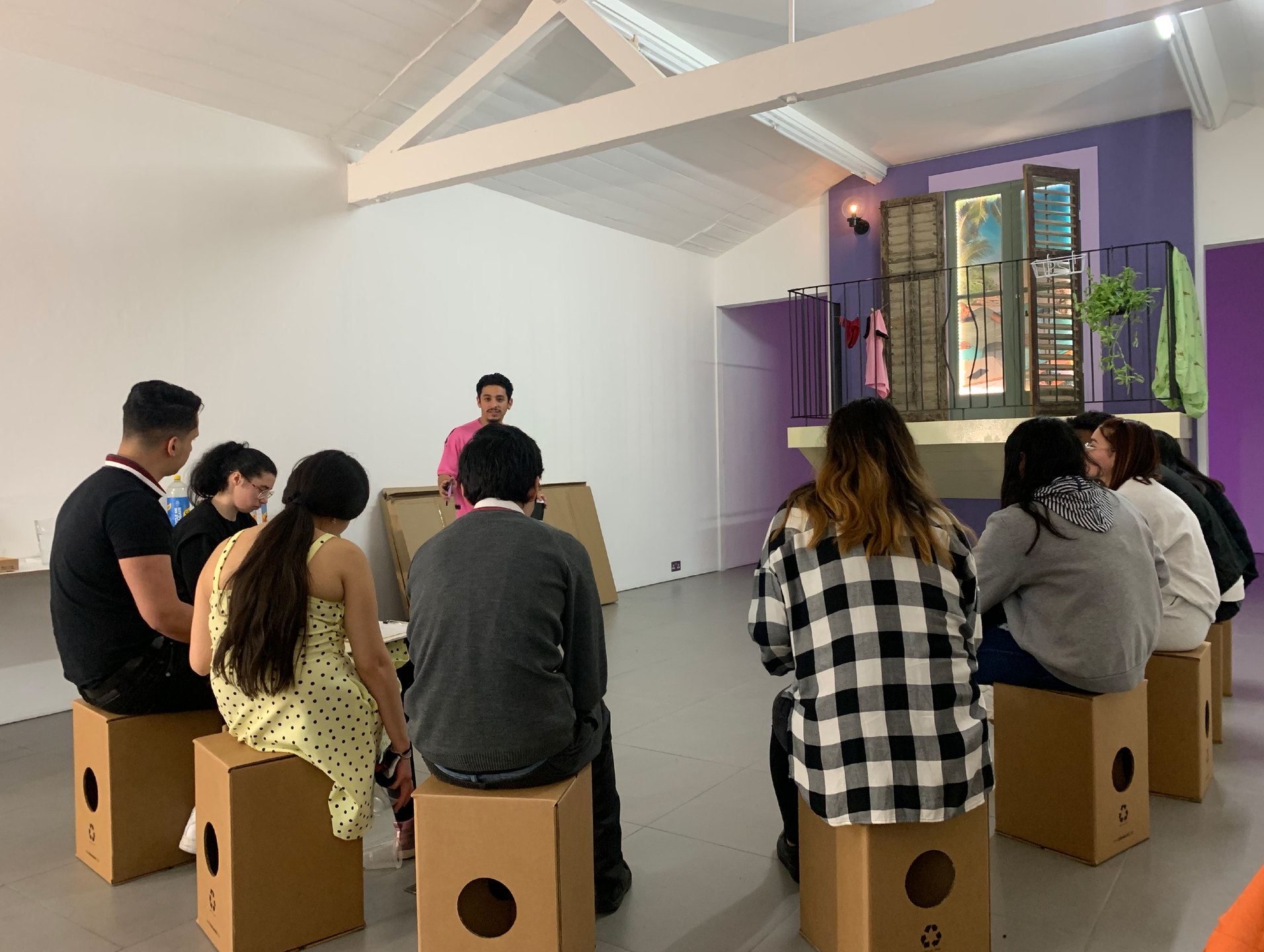 Workshop Cajón Ópera Remix with Latin American Youth Forum