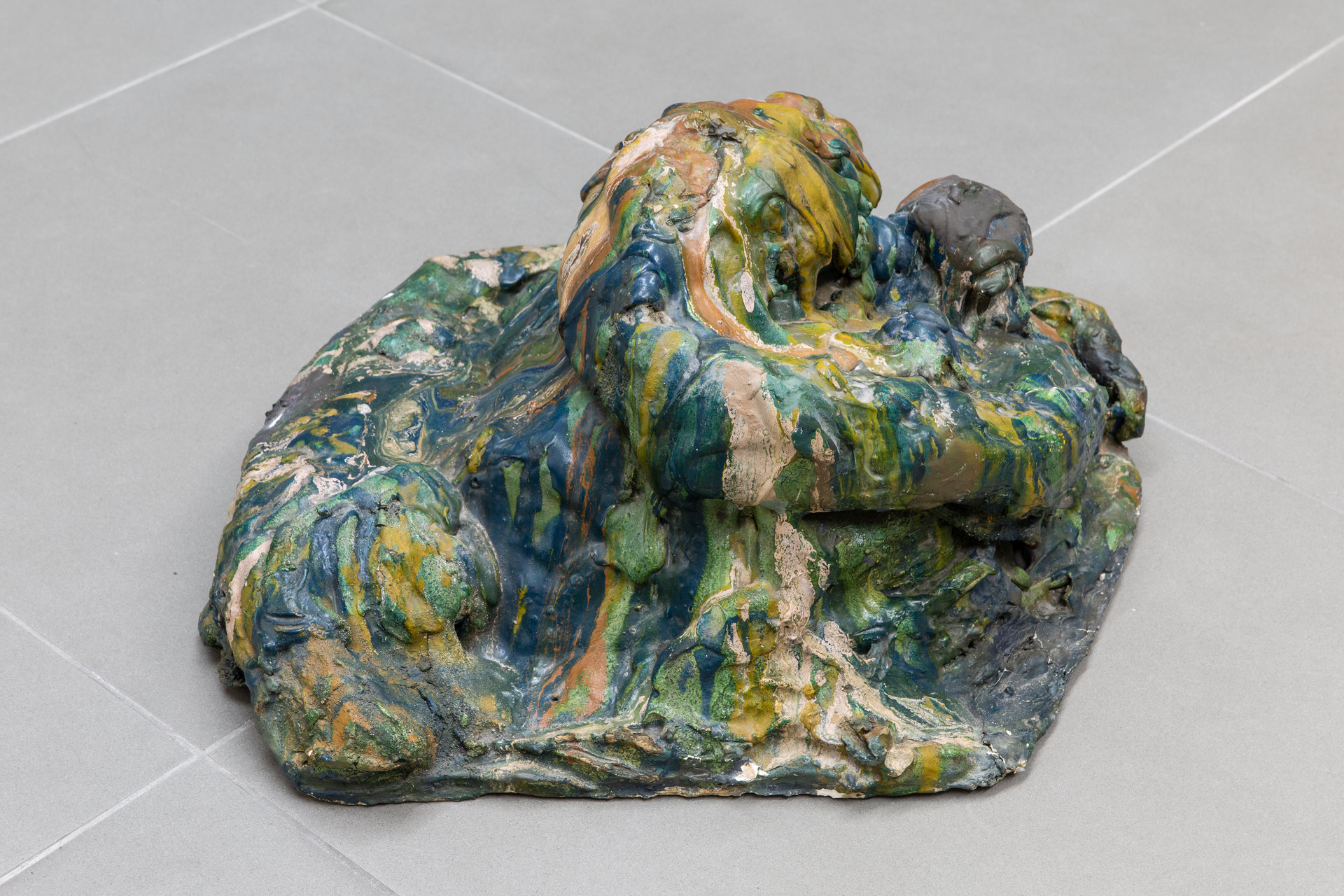 Sam Goodman and Boris Lurie, 'NO Sculpture (Shit Sculpture)', 1964, Shit and Doom - NO!art, 2019 Sam Goodman and Boris Lurie, 'NO Sculpture (Shit Sculpture)', 1964, Acrylic paint on plaster, 22 x 32 x 31cm, Shit and Doom - NO!art, 2019, Cell Project Space