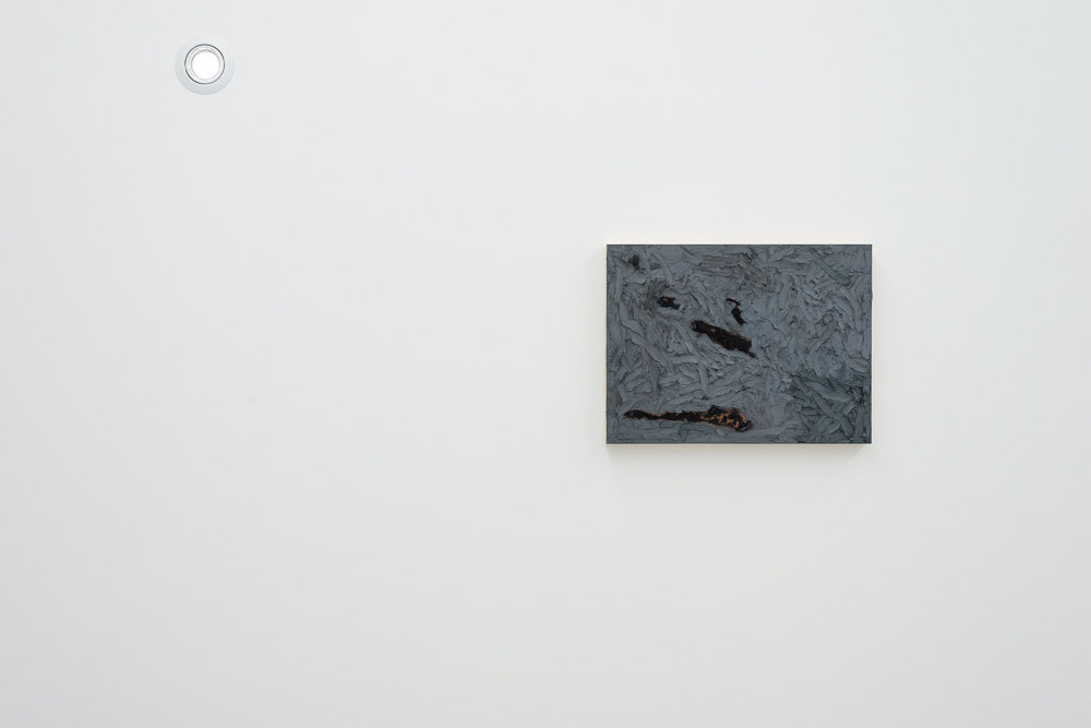 Ksenia Pedan, Visits 2, installation view, 2023, oil pastel on board Ksenia Pedan, Visits 2, installation view, 2023, oil pastel on board