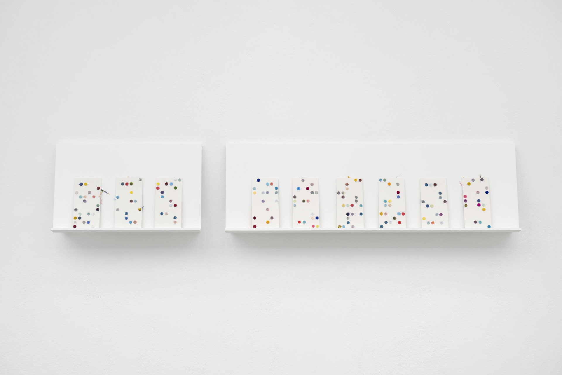 Majd Abdel Hamid, Daydreamers (Code), 2024, 9 × 18 cm, Cell Project Space, 2025