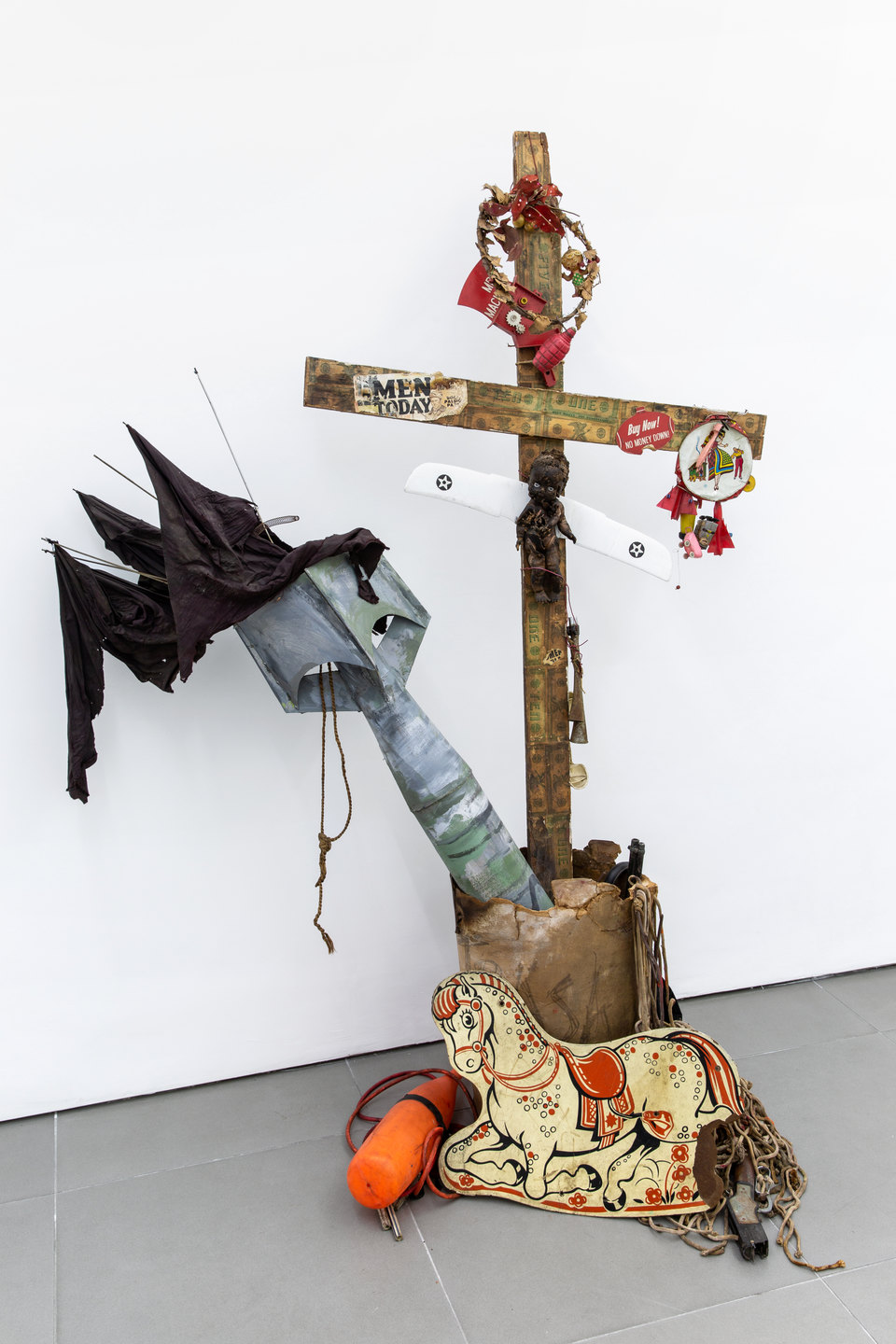 Sam Goodman, 'The Bomb', 1960–61, Found Object Assemblage, 193 x 121 x 58cm, Shit and Doom - NO!art, 2019, Cell Project Space