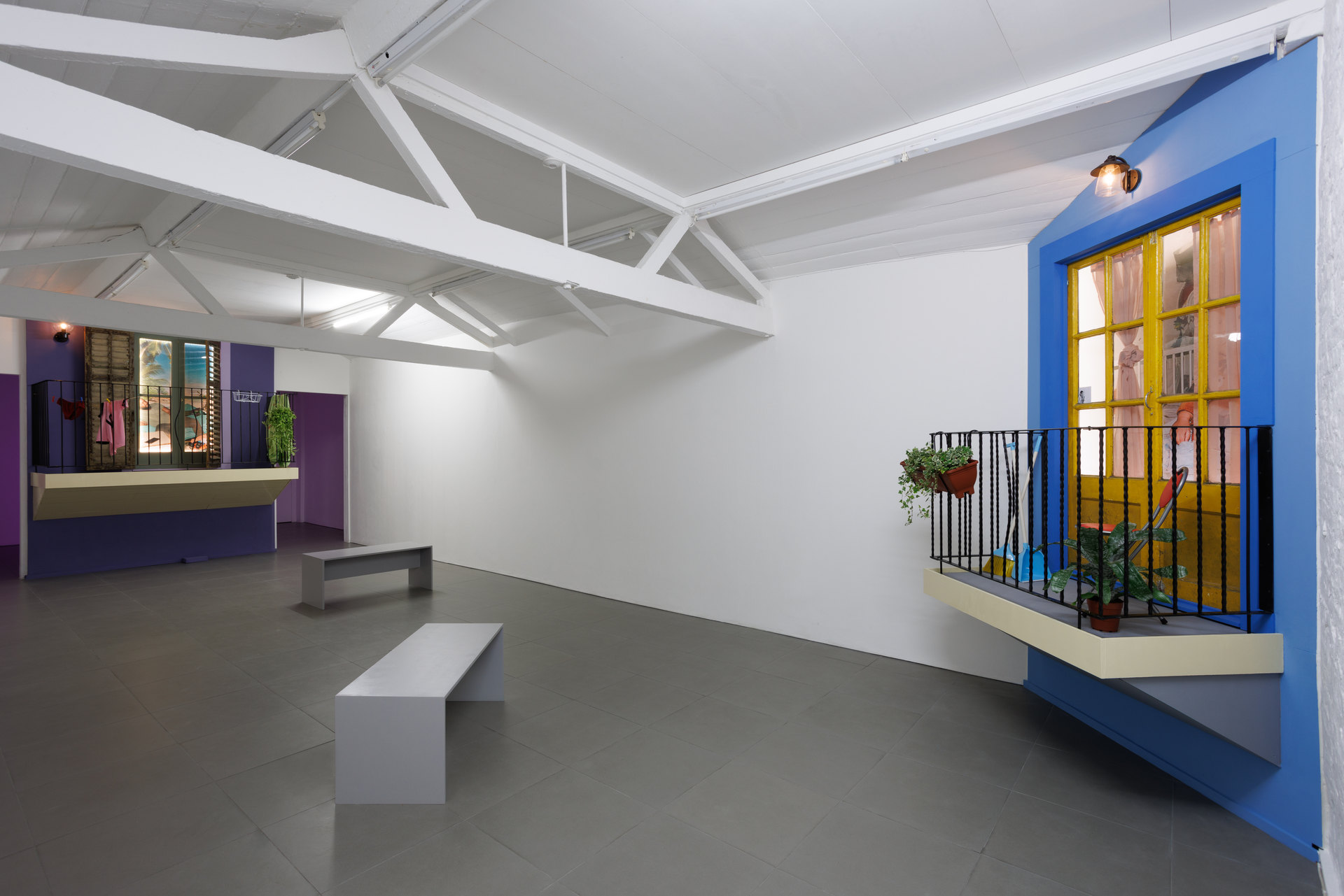  Bryan Giuseppi Rodriguez Cambana, Ópera de Balcón, Installation View, mixed media, 2022