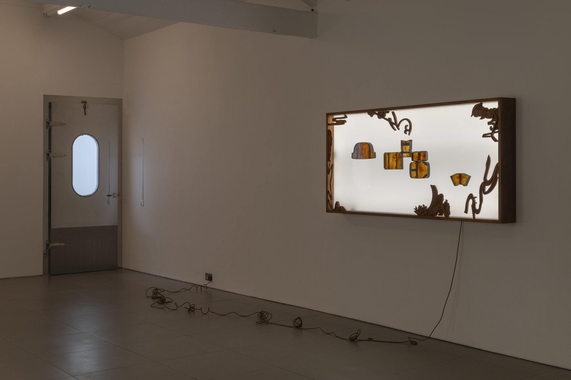 Ruoru Mou, Dirty Snow, 2025, detail & Tease 001, 2025, dimensions variable, Fortunate, Cell Project Space, 2025