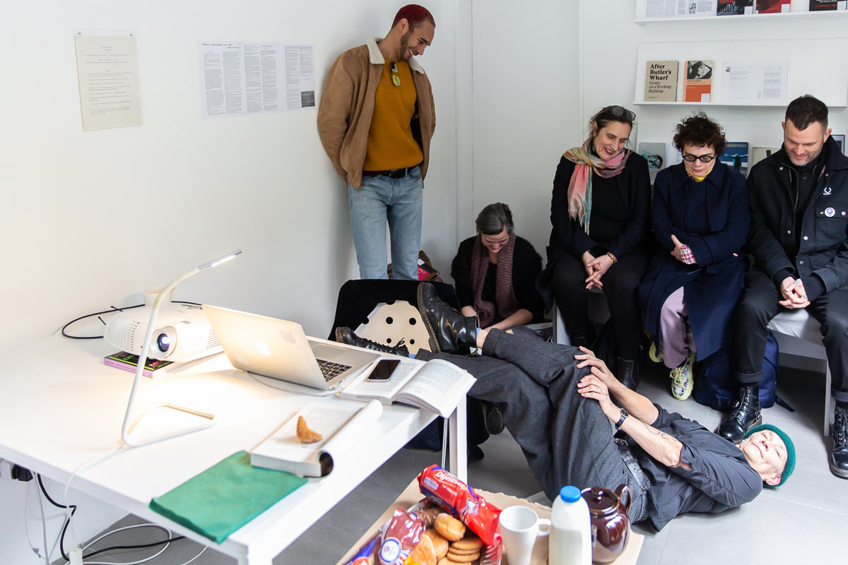 Emilyn Claid, ‘ LIBRARY GRAZING’, 2020, 'X6 Dance Space (1976-80)- Liberation Notes’, 2020, Cell Project Space