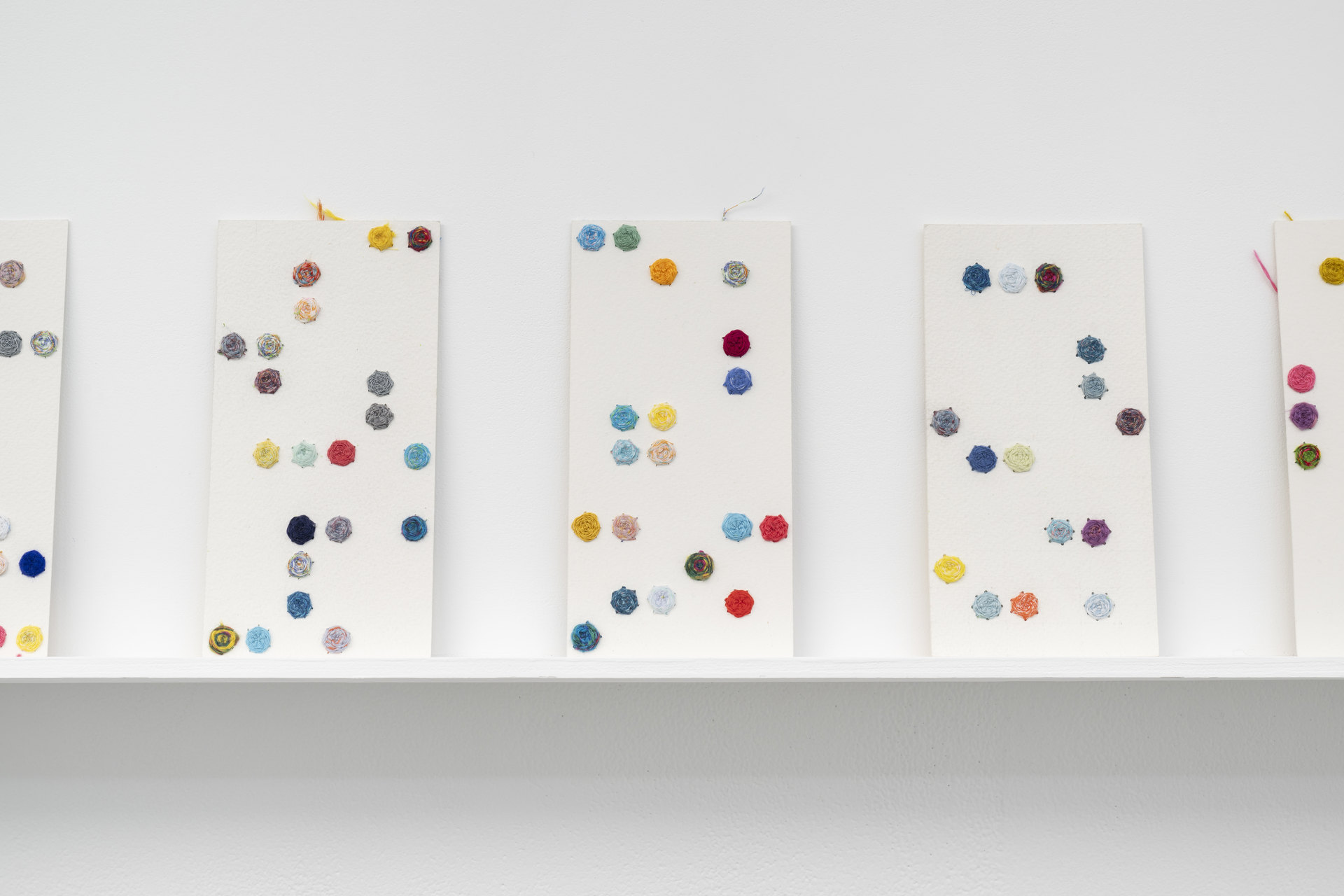 Majd Abdel Hamid, Daydreamers (Code), 2024, 9 × 18 cm, Cell Project Space, 2025