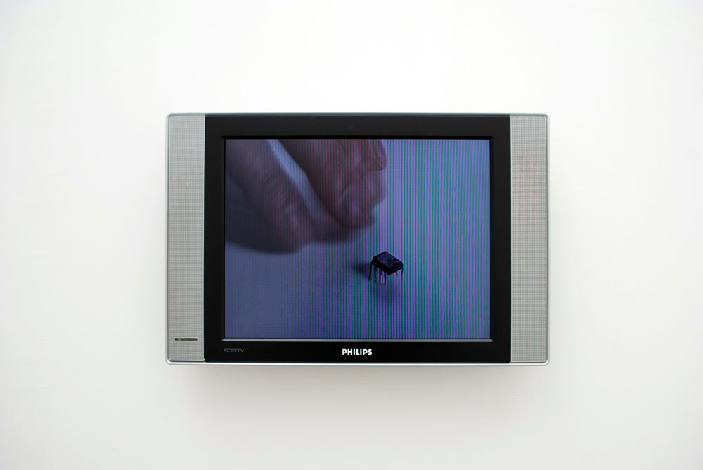 Alan Currall still 'Word Processing', 1995, digital video 6 min 23