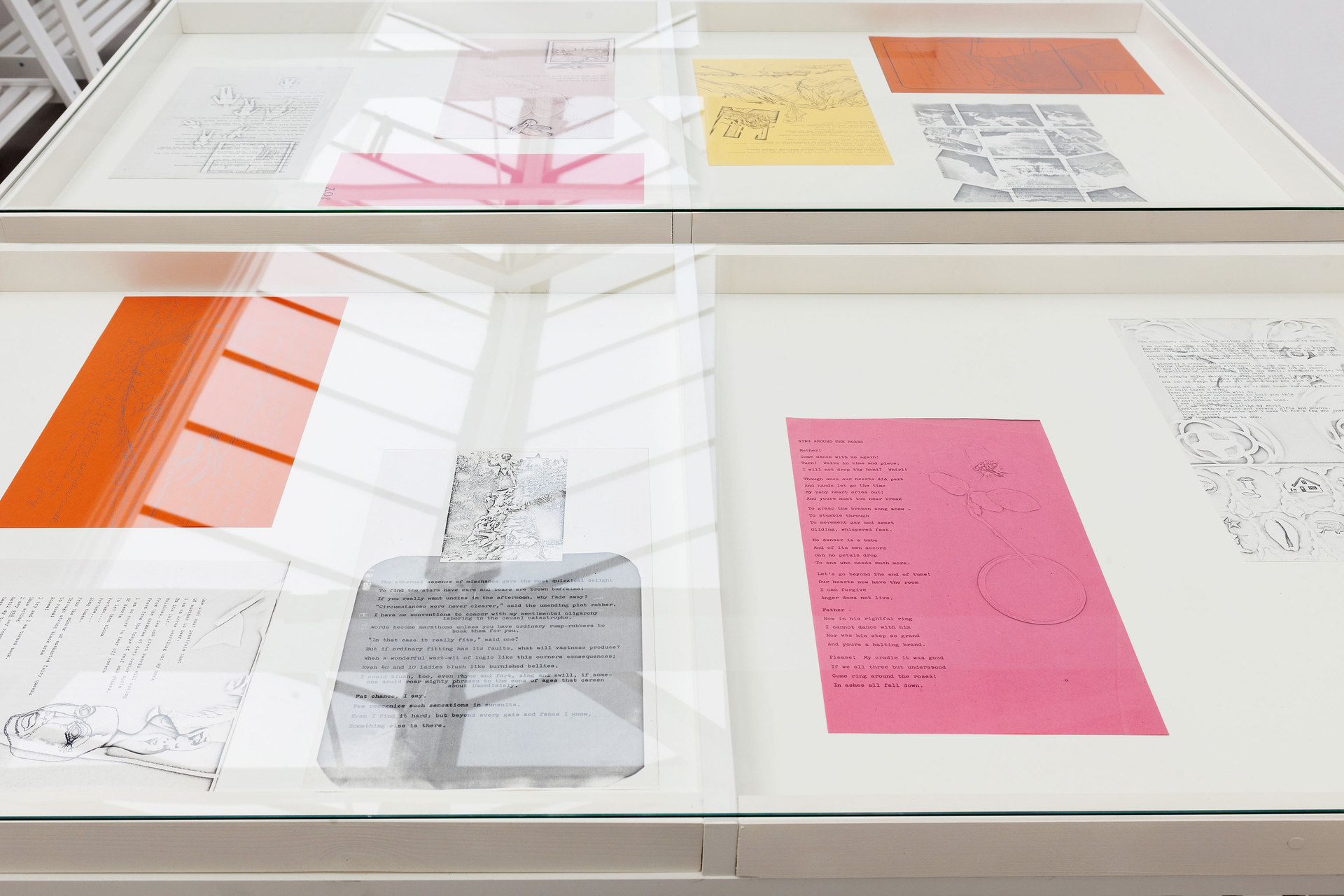 Barbara T Smith, The Poetry Sets, 1965-66, Installation View, 2015, Cell Project Space