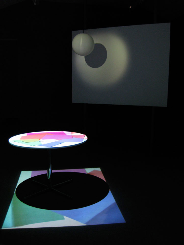 Kim Coleman & Jenny Hogarth installation: 'Sugar Paper' and 'Museum Light', 2008