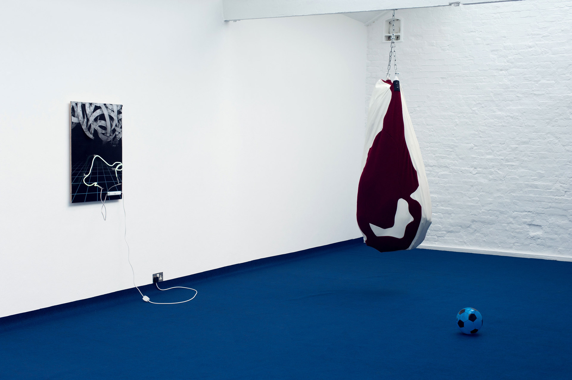 Florian Auer, BABIES ARE BORN AT NIGHT, 2013, installation view
