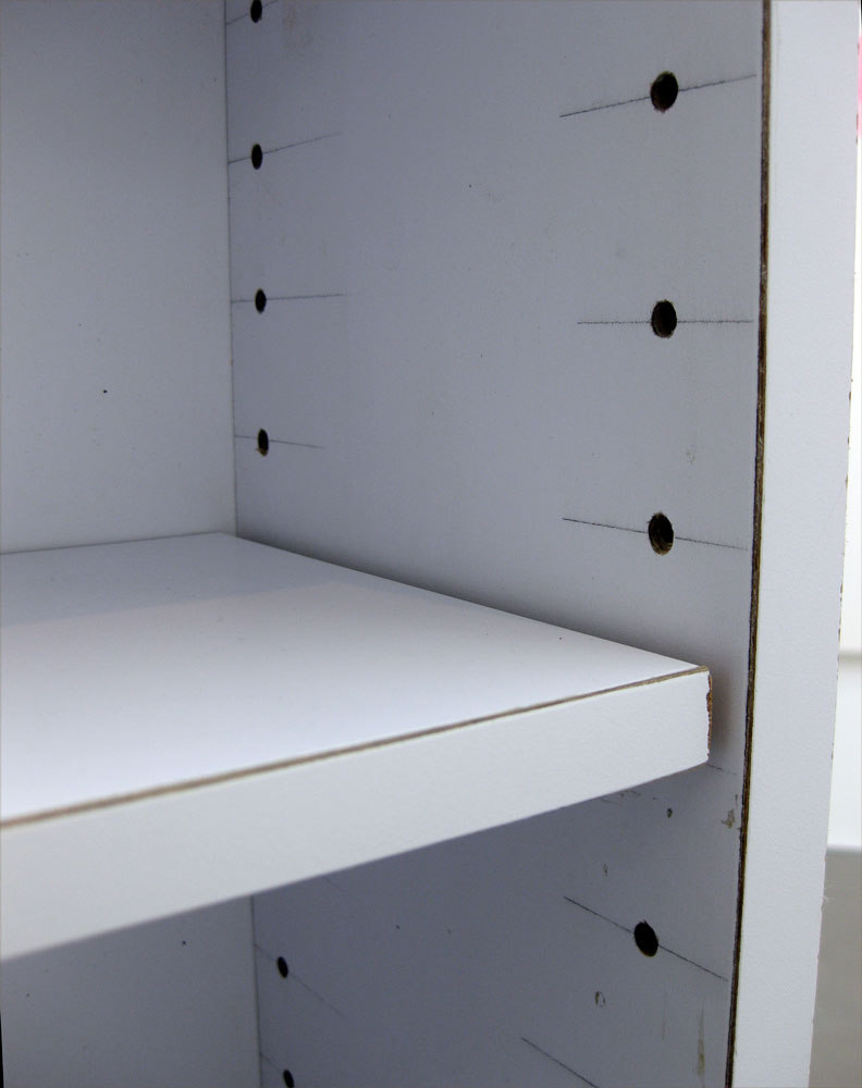 Francesca Nobilucci, Hi Fi ‘handmade replica of Ikea Benna Tower CD rack’ 2009, detail