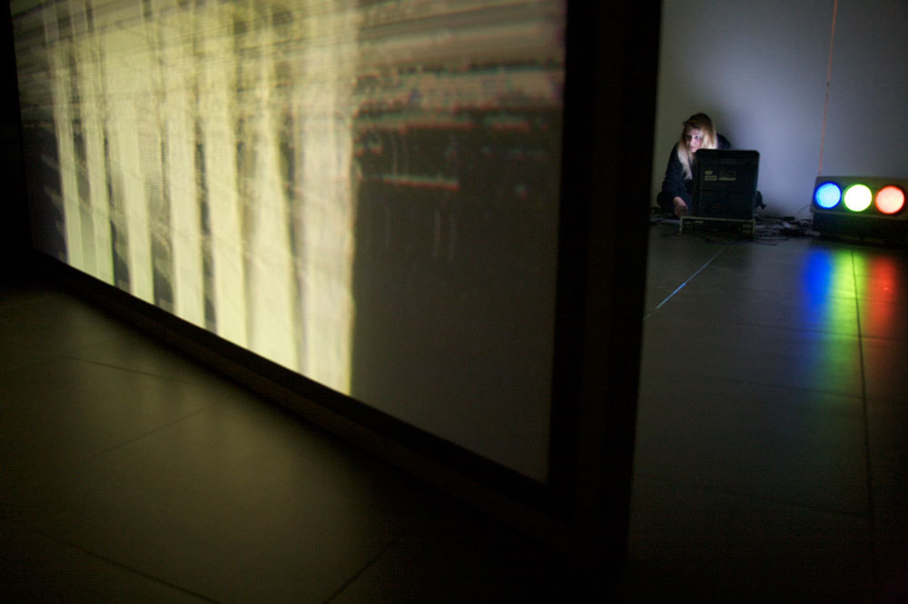 Hannah Perry performance, Cell Project Space, 2012, Hannah Perry & Hotel palenque
