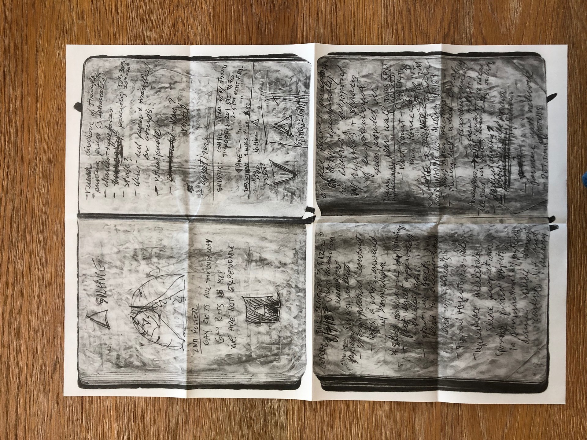 Beatriz Cortez & Kang Seung Lee, Queer Correspondence, 2020, Cell Project Space. Image submitted by Kang Seung Lee from Los Angeles, USA.
