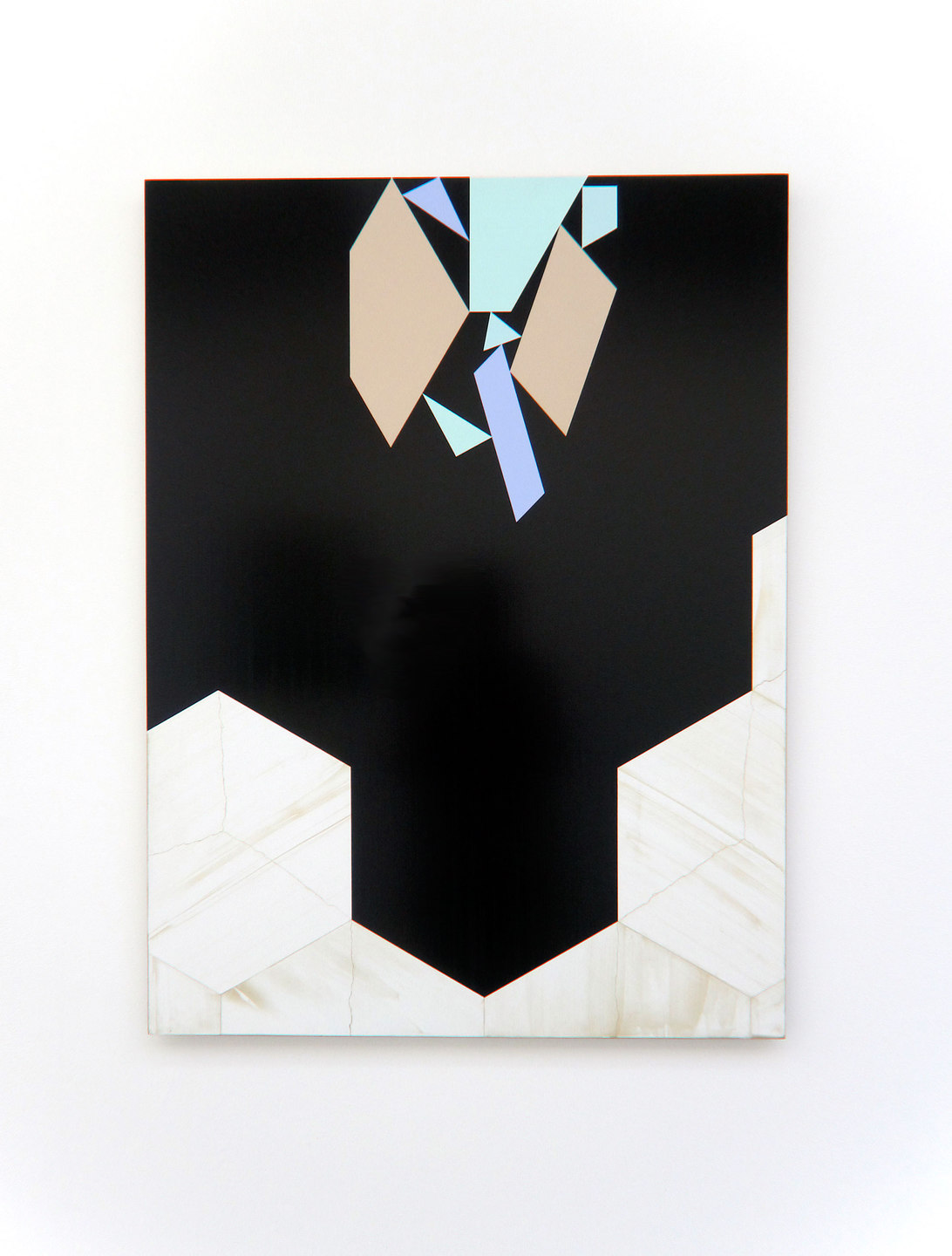 Andy Jackson, Set 5 (Magnetise), 2010, Acrylic and Metallic Acrylic on Board, (h.1155mm x w.835mm), Cell Project Space