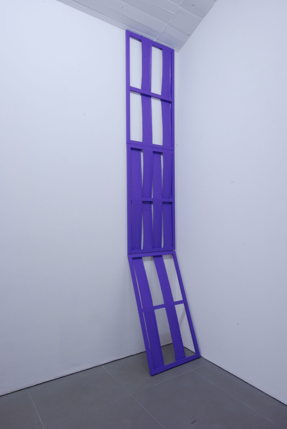 Jessica Warboys, Victory Park Tree Painting, 'Trunk', 2011, wood, canvas, acrylic, 283 x 56 x 36,5 cm, Cell Project Space