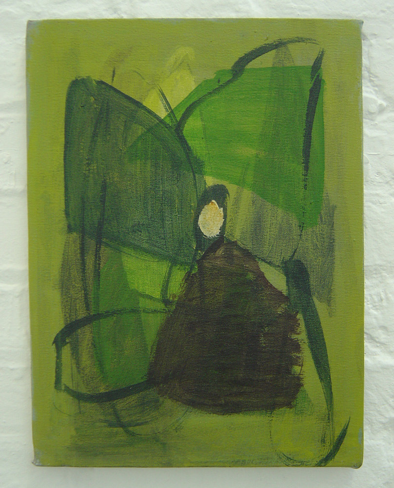 Julian Wakelin 'Untitled', 2007, acrylic on canvas 40x30cm