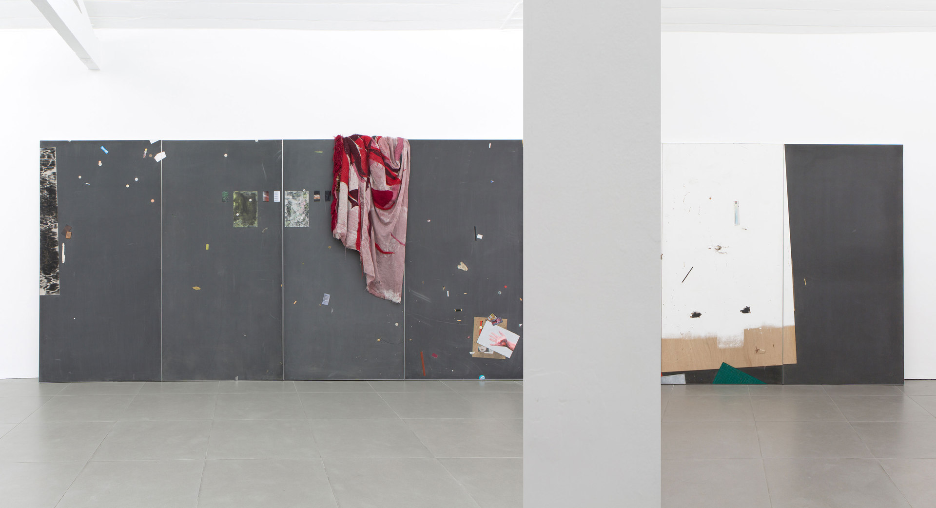 Kate Mackeson & Henrik Potter, ‘landlords are not currently collecting rent in self-love’, Henrik Potter Installation View, 2016, Cell Project Space