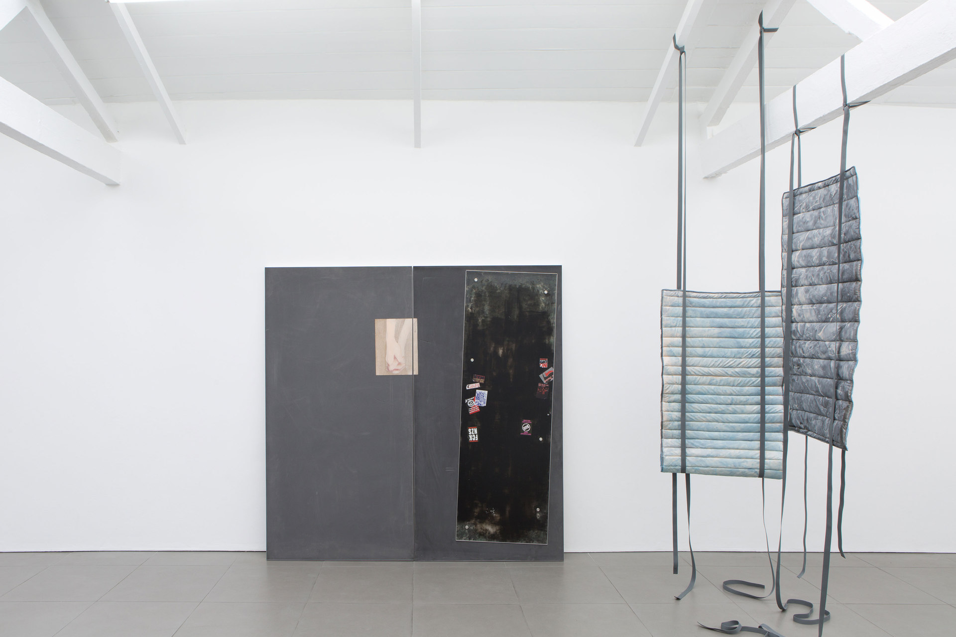 Installation view, landlords are not currently collecting rent in self-love, 2016, Cell Project Space