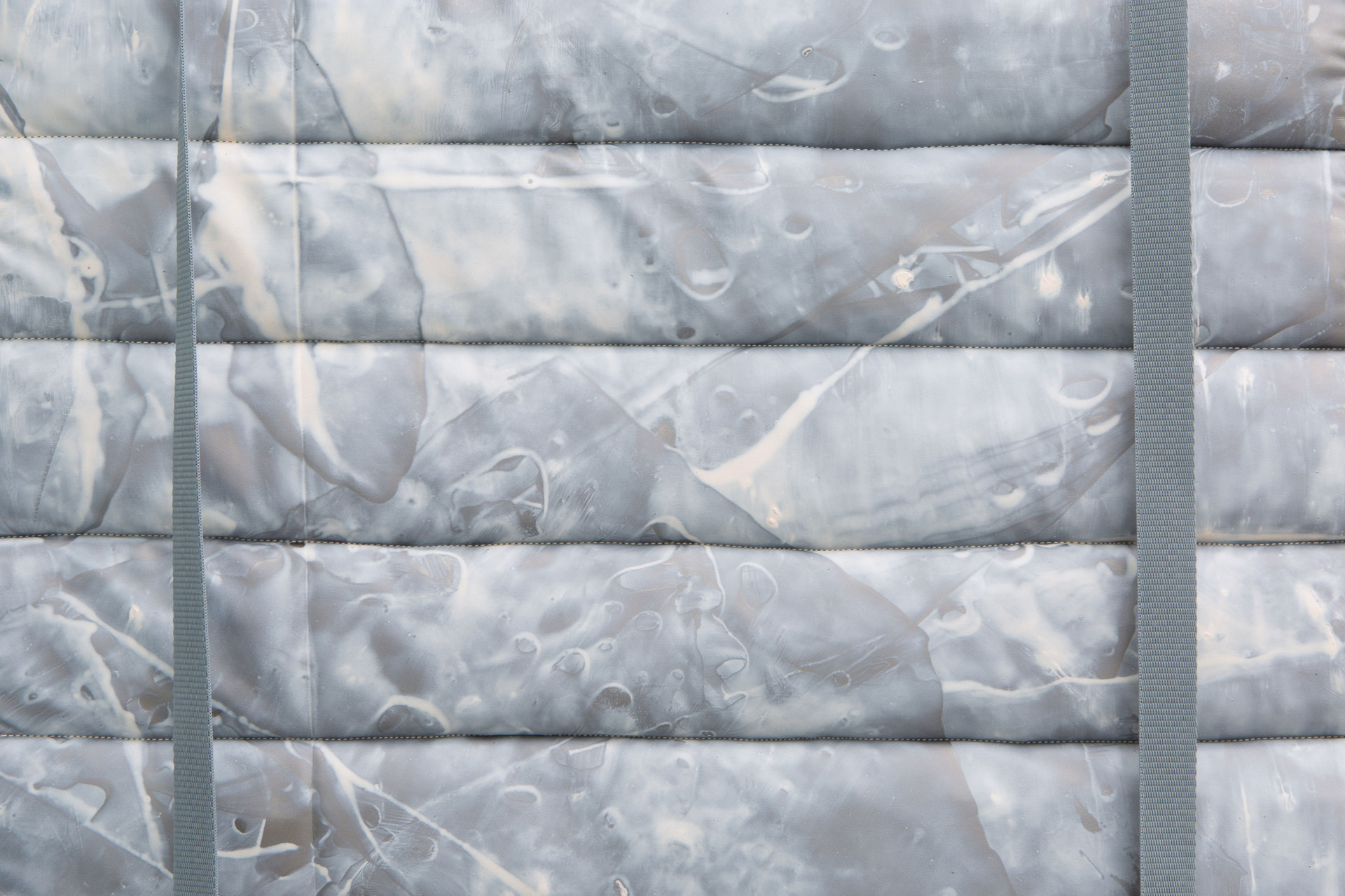 Kate Mackeson & Henrik Potter, ‘landlords are not currently collecting rent in self-love’, Kate Mackeson, Armour, 2016 Detail, Cell Project Space