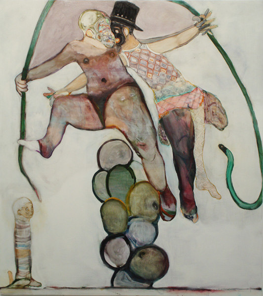 Ryan Mosley, Carnival, 2007, Oil on linen Ryan Mosley, Carnival, 2007, Oil on linen, 200 x 110 cm, Cell Project Space