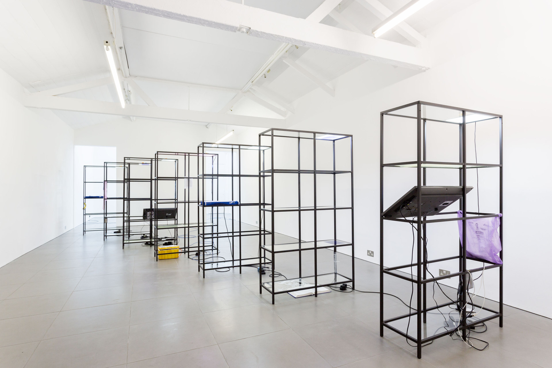 Yuri Pattison, Free Traveller, 2014 Yuri Pattison, Free Traveller, 2014, installation view (main gallery), Cell Project Space