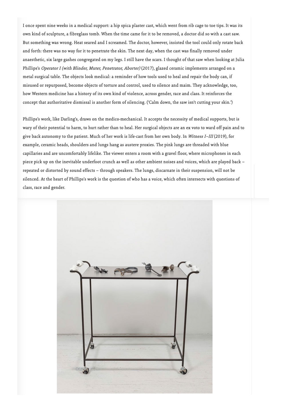 Page 4 A Different Kind of Healing, Sinéad Gleeson, Frieze
